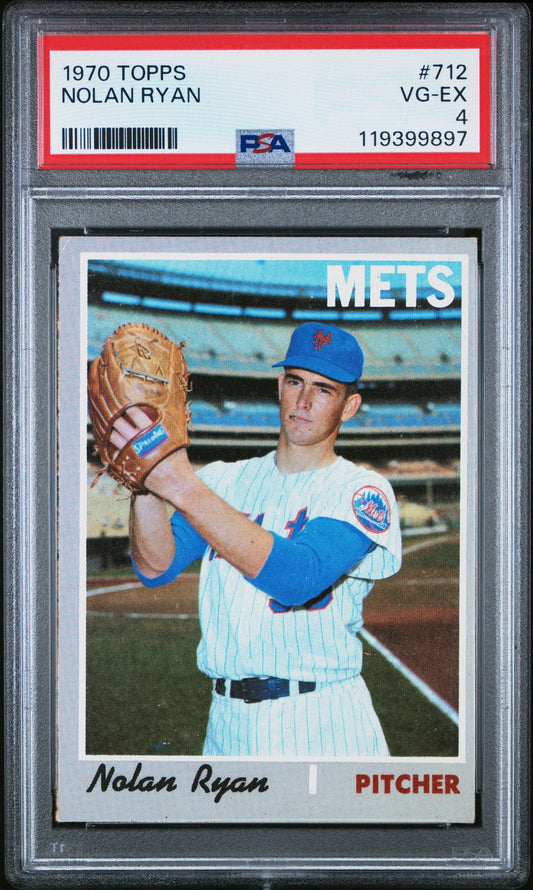1970 Topps #712 Nolan Ryan PSA 4