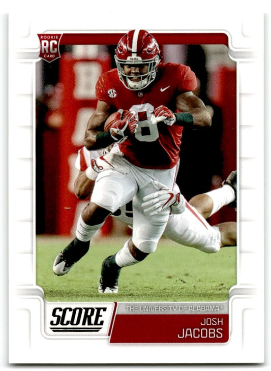 2019 Score Josh Jacobs Rookie Alabama Crimson Tide #383