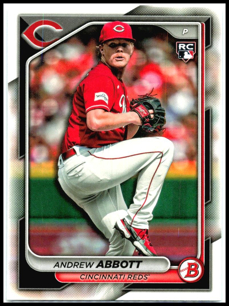 2024 Bowman #70 Andrew Abbott Cincinnati Reds