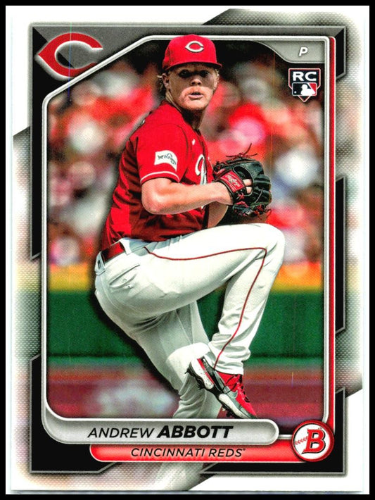 2024 Bowman #70 Andrew Abbott Cincinnati Reds