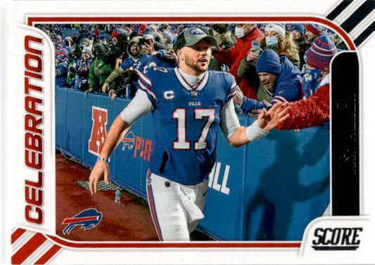 2023 Score celebration #16 Josh Allen Buffalo Bills