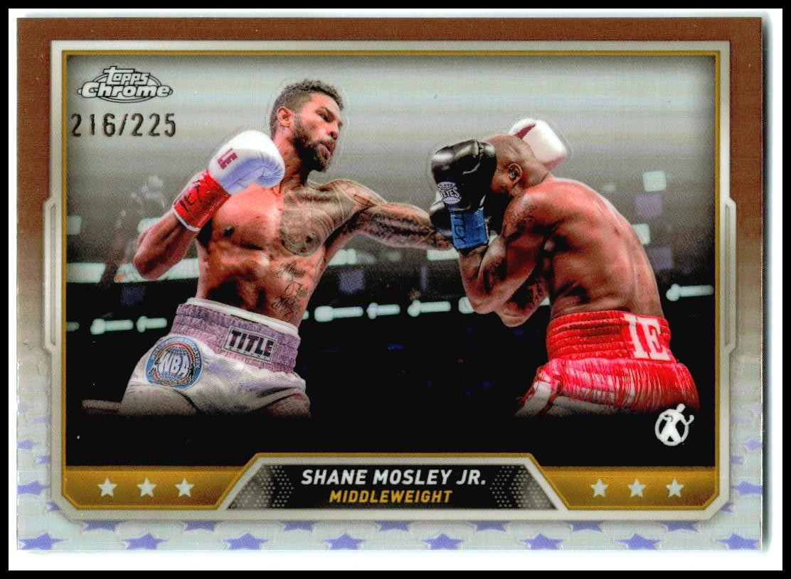 2024 Topps Chrome Bronze Refractor #91 Shane Mosley Jr. #/225