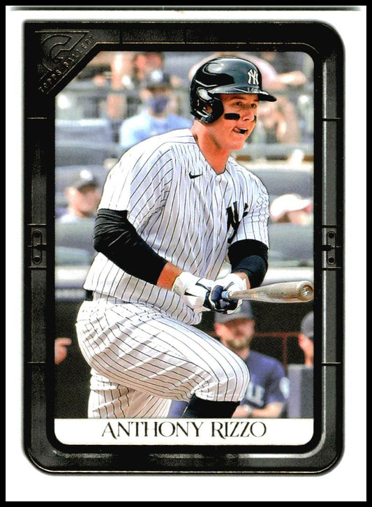 2021 Topps Gallery #24 Anthony Rizzo New York Yankees