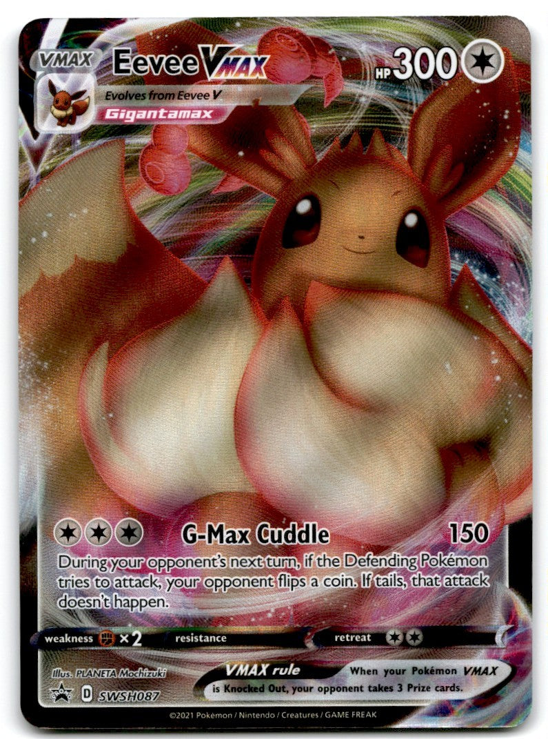 2022 BLACK STAR PROMO EEVEE VMAX #SWSH087