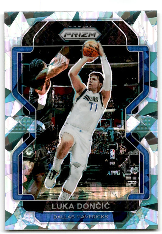 2021-22 Panini Prizm  Ice Prizm Luka Doncic Dallas Mavericks #223
