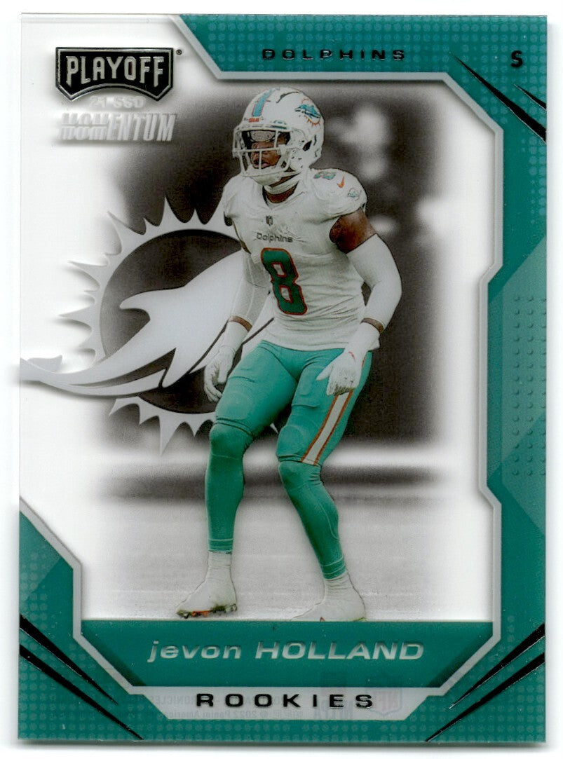 2021 Panini Chronicles Playoff Momentum Rookies Jevon Holland Miami Dolphins