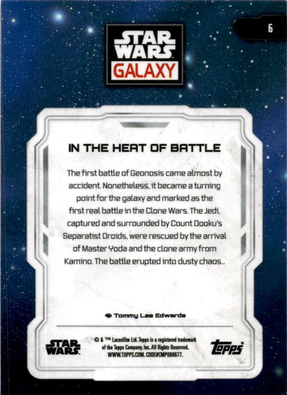 2024 Topps Star Wars Glaxay 6 In the Heat of Battle