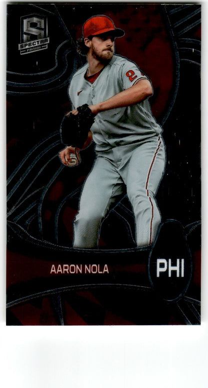 2022 Panini Chronicles Spectra Aaron Nola Philadelphia Phillies #63