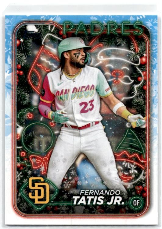 2024 Topps Holiday #H44 Fernando Tatis Jr. San Diego Padres