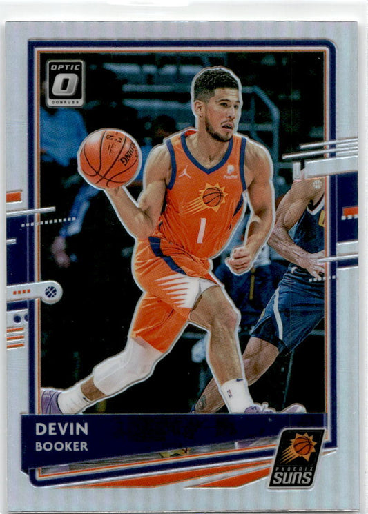 2020-21 Donruss Optic Holo #122 Devin Booker Phoenix Suns