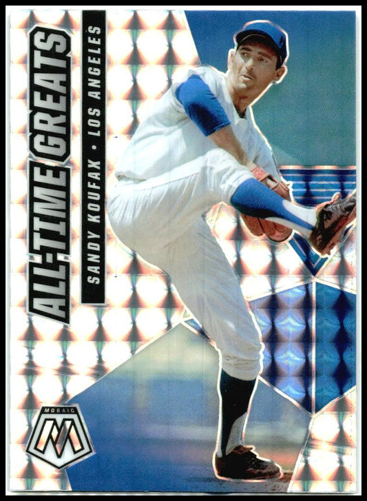 2021 Panini Mosaic All-Time Greats Mosaic #ATG1 Sandy Koufax Los Angeles Dodgers