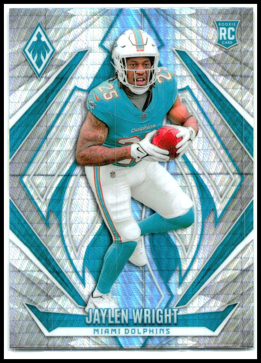 2024 Panini Phoenix Hyper #199 Jaylen Wright Rookie Miami Dolphins