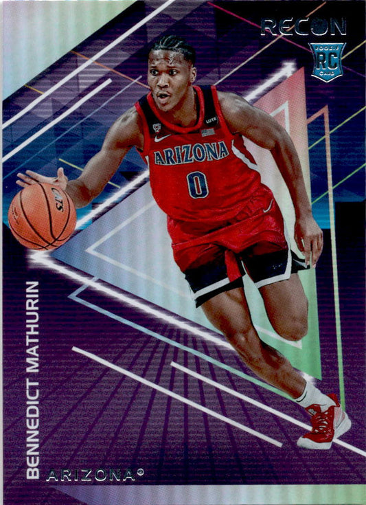 2022 Panini Recon #3 Bennedict Mathurin  Indiana Pacers