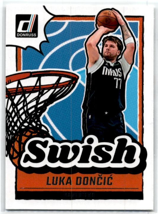 2024-25 Donruss Swish #10 Luka Doncic Dallas Mavericks
