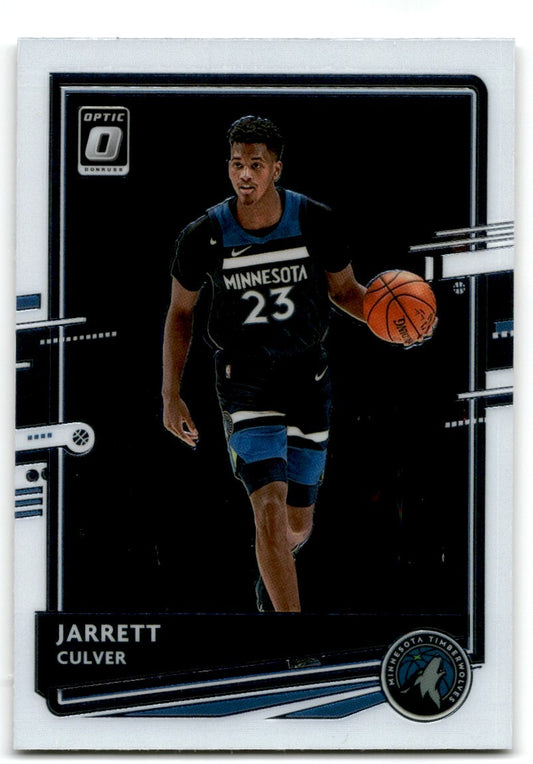 2020-21 Donruss Optic Jarrett Culver Minnesota Timberwolves #150