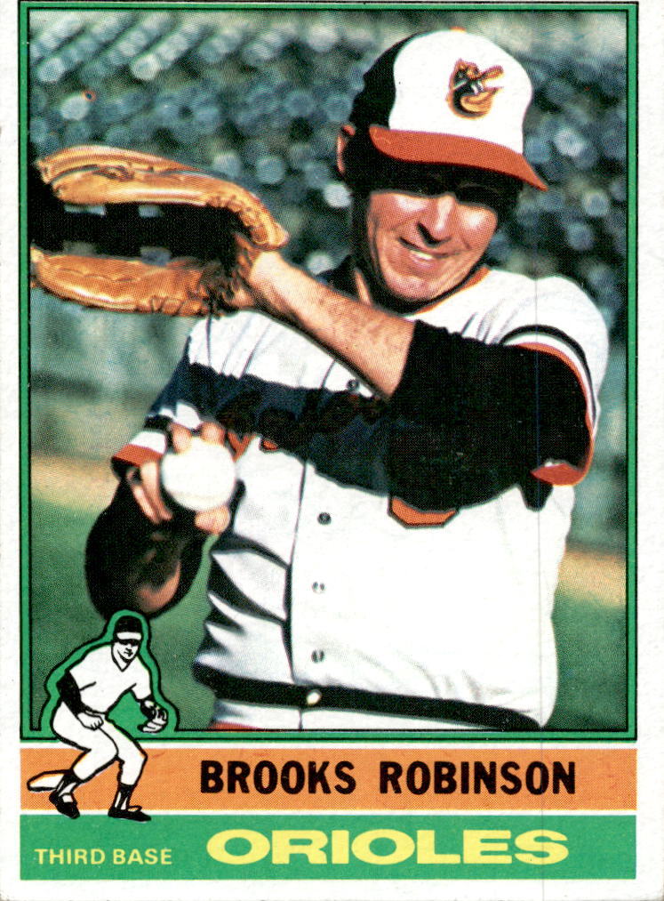 1976 Topps #95 Brooks Robinson Baltimore Orioles
