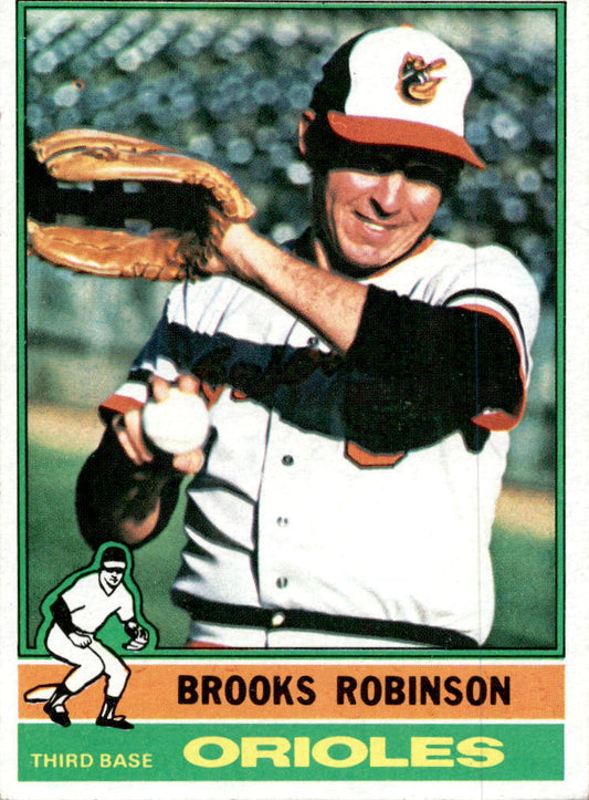 1976 Topps #95 Brooks Robinson Baltimore Orioles
