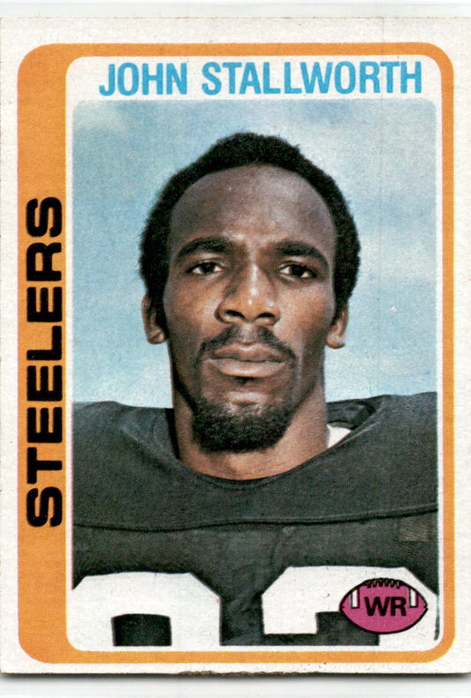 1978 Topps #320 John Stallworth Rookie Pittsburgh Steelers