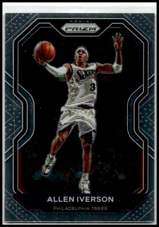 2018-19 Panini Prizm Dominance #19 Allen Iverson Philadelphia 76ers
