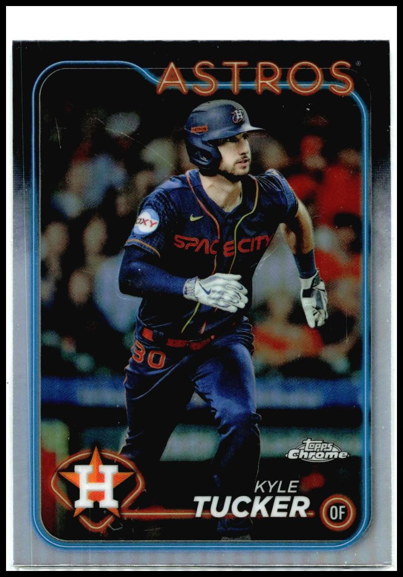 2024 Topps Chrome Refractors #112 Kyle Tucker Houston Astros