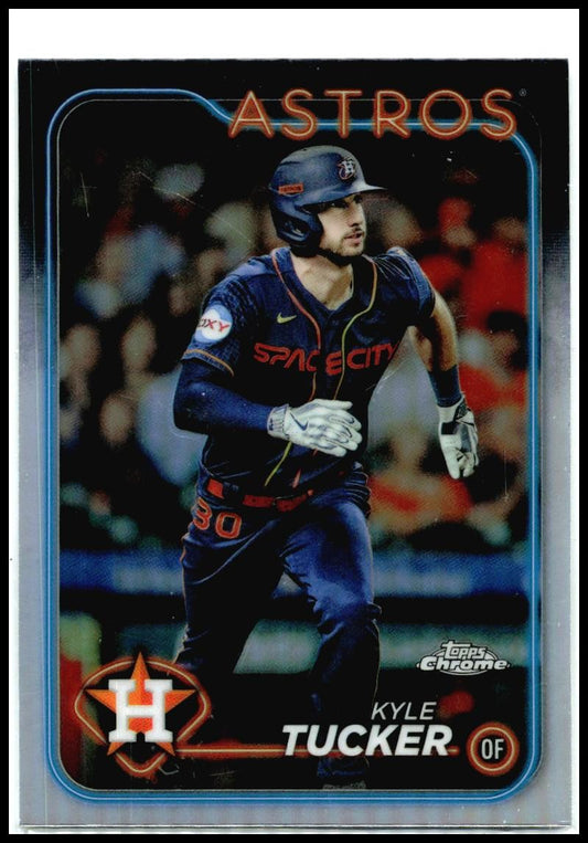 2024 Topps Chrome Refractors #112 Kyle Tucker Houston Astros