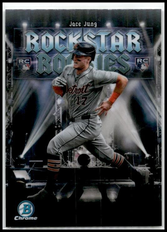 2025 Bowman Rockstar Rookies #RR-5 Jace Jung Tigers