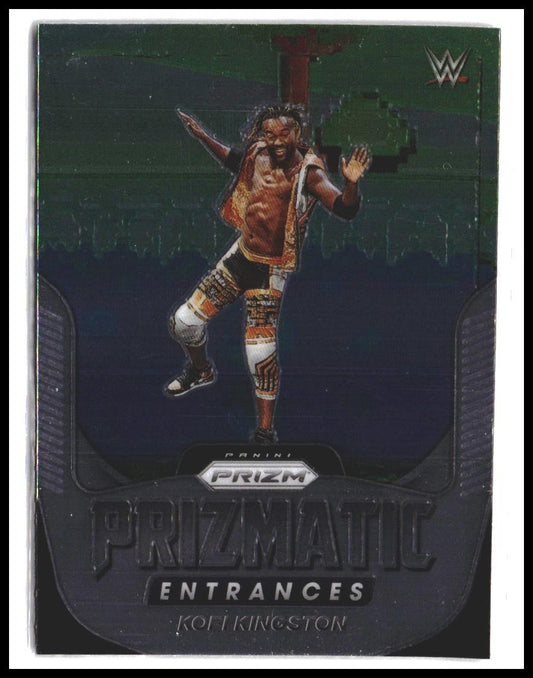 Kofi Kingston #16 2022 Panini Prizm WWE Prizmatic Entrances