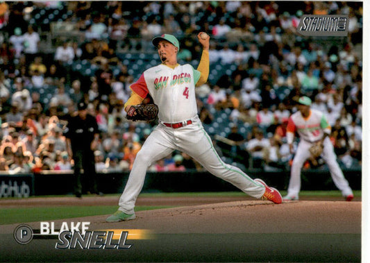 2023 Stadium Club #67 Blake Snell San Diego Padres