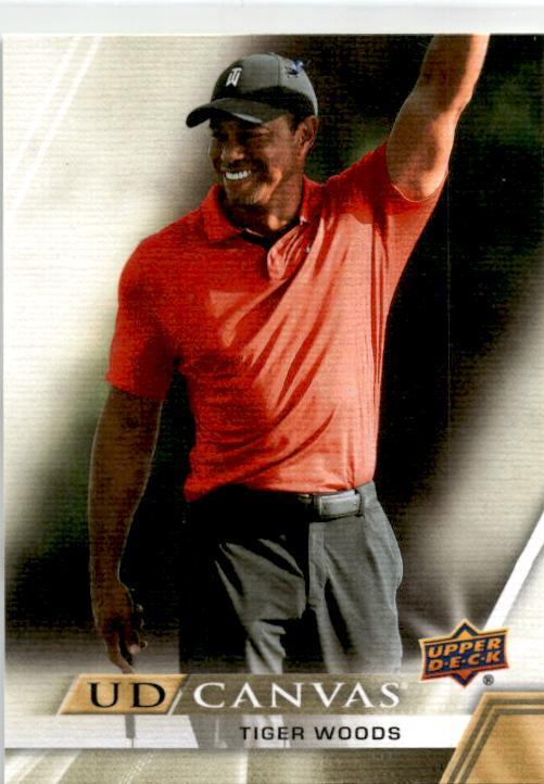 2024 Upper Deck UD Canvas #C-1 Tiger Woods