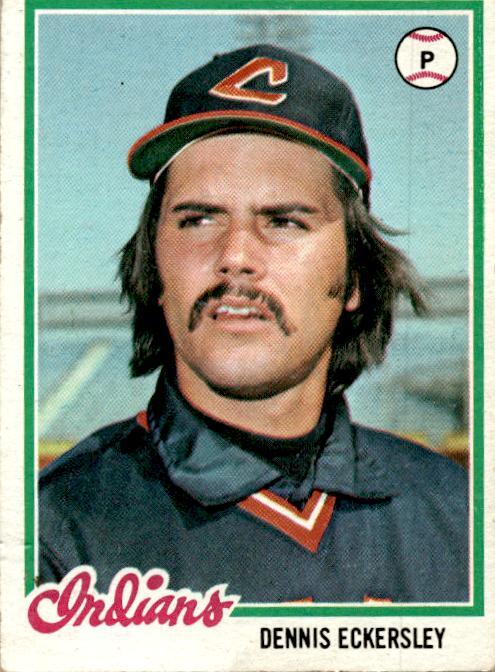 1978 Topps #122 Dennis Eckersley Cleveland Indians