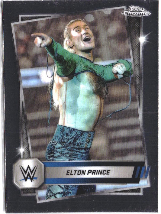 Elton Prince #74 2025 Topps Chrome WWE