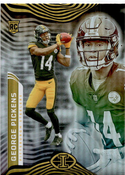 2022 Panini Illusions #66 George Pickens Rookie Pittsburgh Steelers