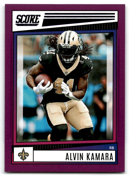 2022 Score Alvin Kamara New Orleans Saints #58