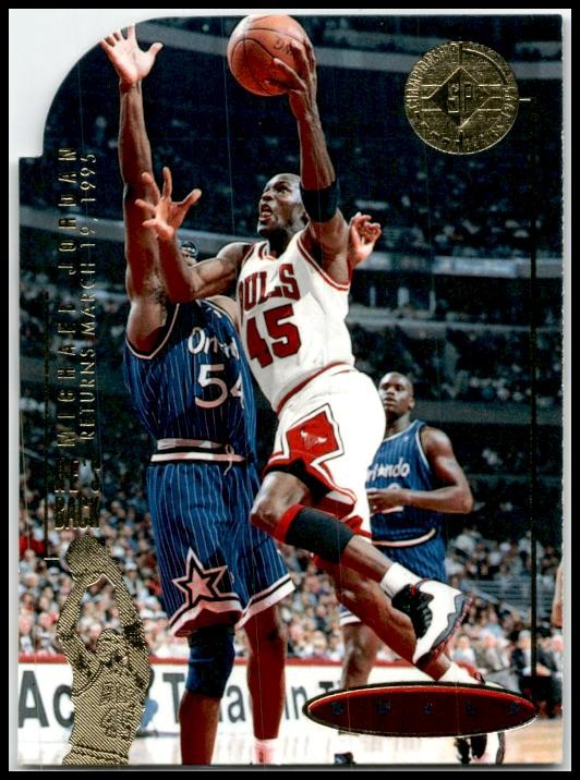1994-95 SP Championship Die Cuts #41 Michael Jordan Chicago Bulls