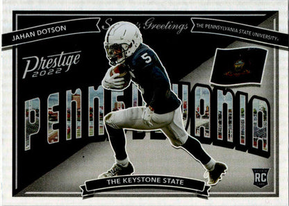 2022 Panini Prestige #SG-12 Jahan Dotson Washington Commanders / Lions