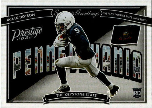 2022 Panini Prestige #SG-12 Jahan Dotson Washington Commanders / Lions