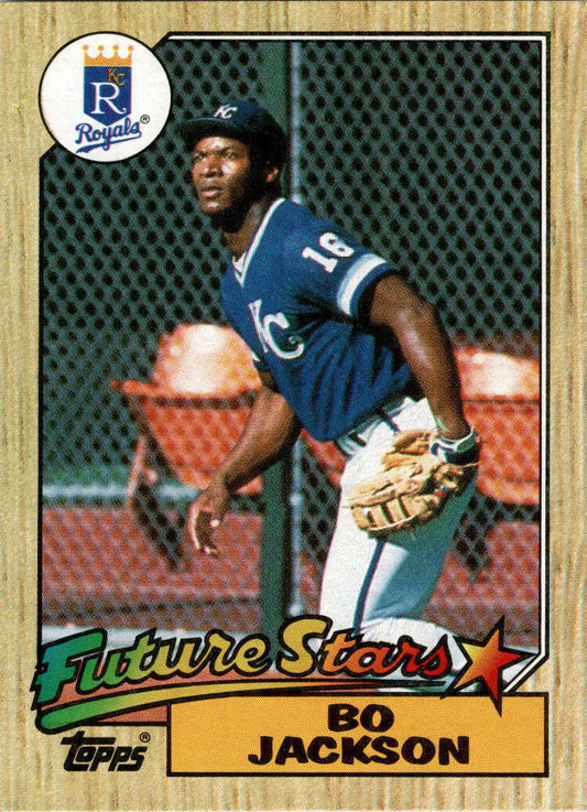 1987 Topps #170 Bo Jackson Rookie Kansas City Royals