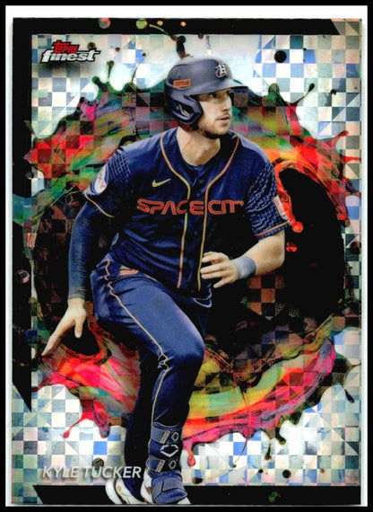 2024 Finest Checkerboard Refractors #263 Kyle Tucker Houston Astros