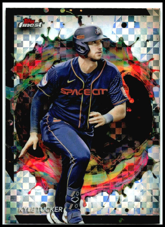 2024 Finest Checkerboard Refractors #263 Kyle Tucker Houston Astros