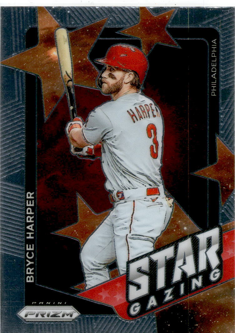 2021 Panini Prizm Star Gazing #SG11 Bryce Harper Philadelphia Phillies