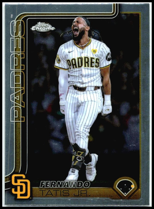 2025 Topps Chrome #159 Fernando Tatis JR Paders