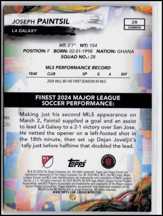 2024 Finest MLS #28 Joseph Paintsil