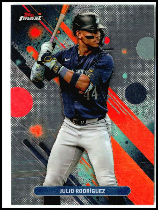 2025 Topps Finest #53 Julio Rodriguez Seattle