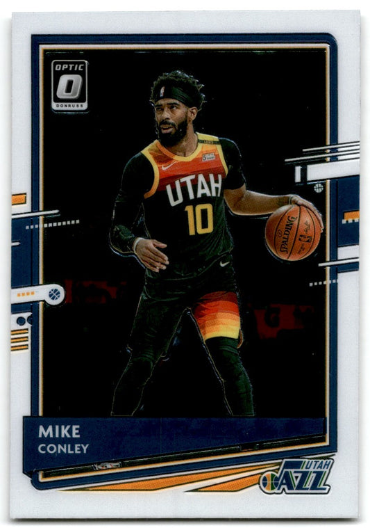 2020-21 Donruss Optic Mike Conley Utah Jazz #123