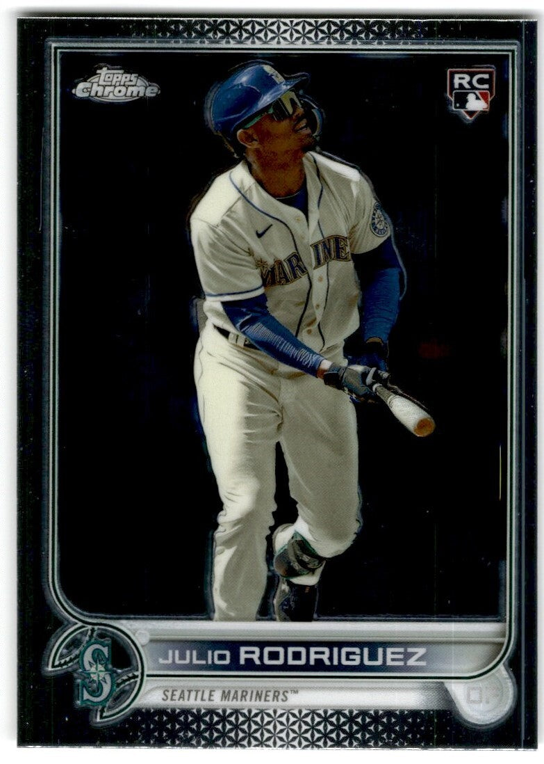 2022 Topps Chrome Julio Rodriguez Rookie Seattle Mariners #USC150