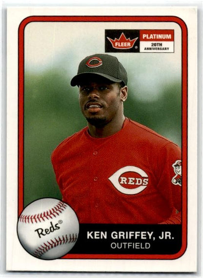 2001 Fleer Platinum #124 Ken Griffey, Jr. Cincinnati Reds