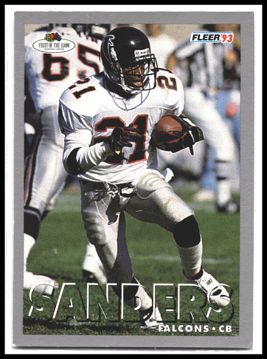 Deion Sanders #385 1993 Fleer