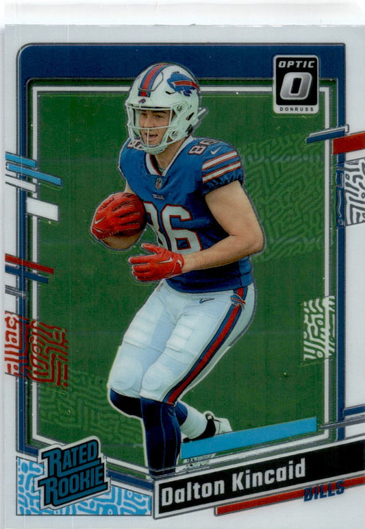 2023 Donruss Optic #211 Dalton Kincaid Buffalo Bills