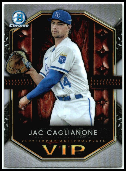 2025 Bowman Very Important Prospects #VIP-11 Jac Caglianone Kansas City Royals