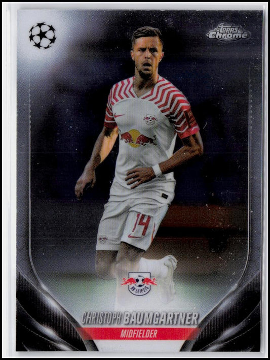2023-24 Topps Chrome UEFA Club Competitions #130 Christoph Baumgartner